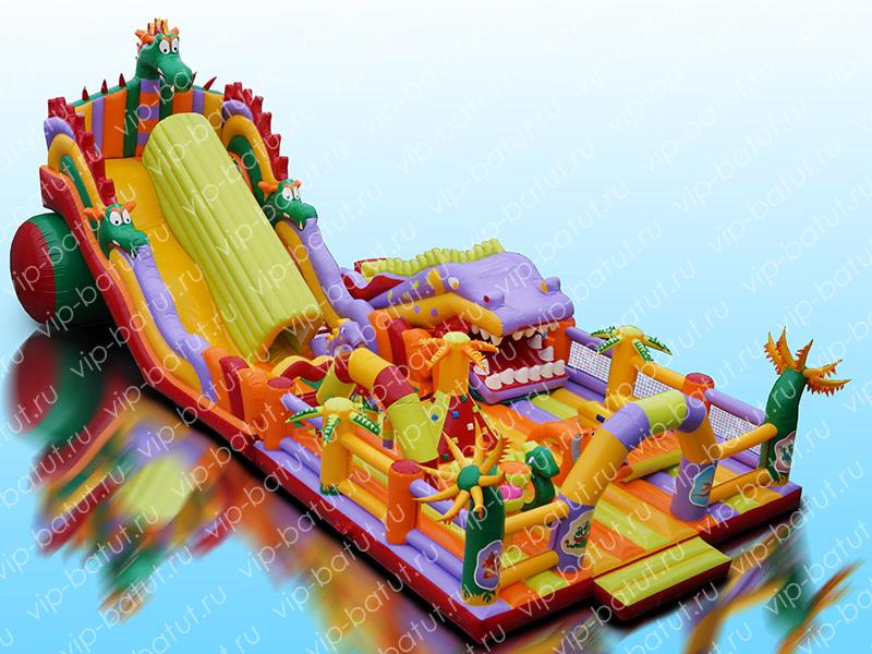 надувной комплекс Тоннель батут 5