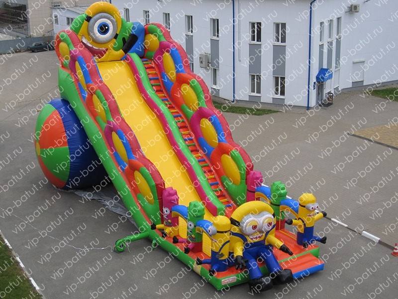 надувная горка Озорники 7