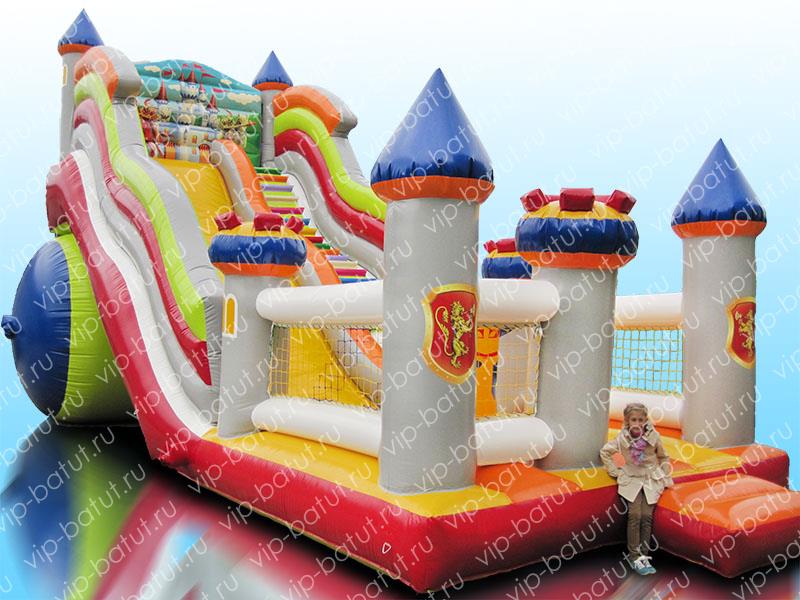 надувная горка Детский замок 5