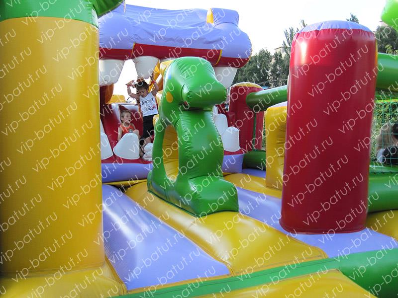 надувной комплекс Ящер в лесу 2