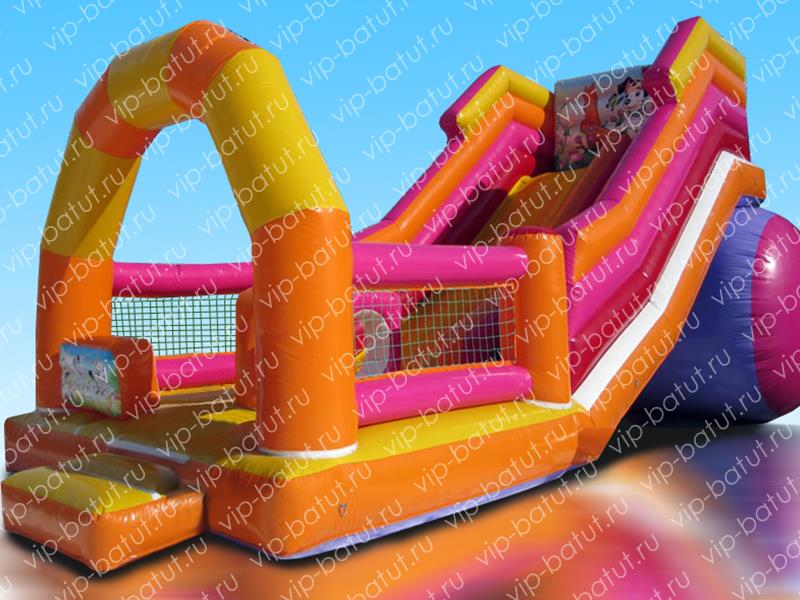 надувная горка Далматинец плюс 4
