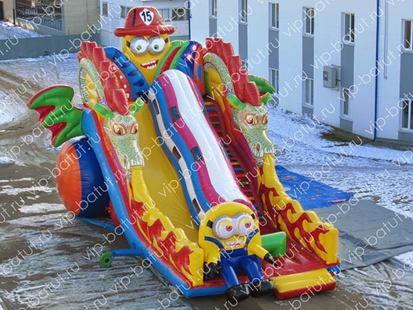 надувные горки Шутники 5