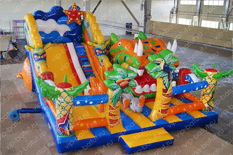 надувной комплекс Малибу пляж 3