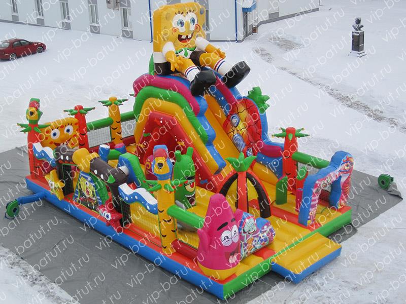 надувной комплекс Крутой спанч 3