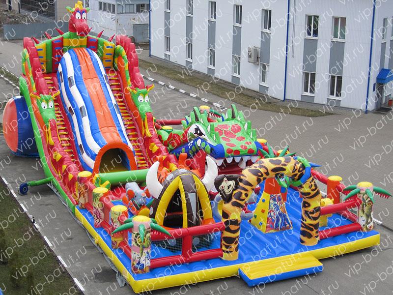надувной комплекс Дино-батут макси 5