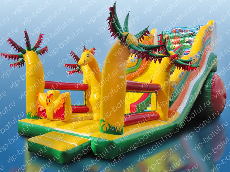 надувная горка Африка 5