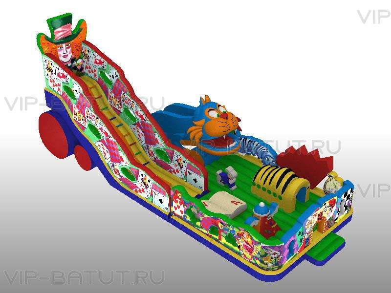 надувной комплекс Чеширский кот