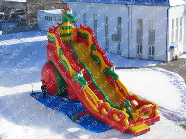 надувная горка Мега горка 1