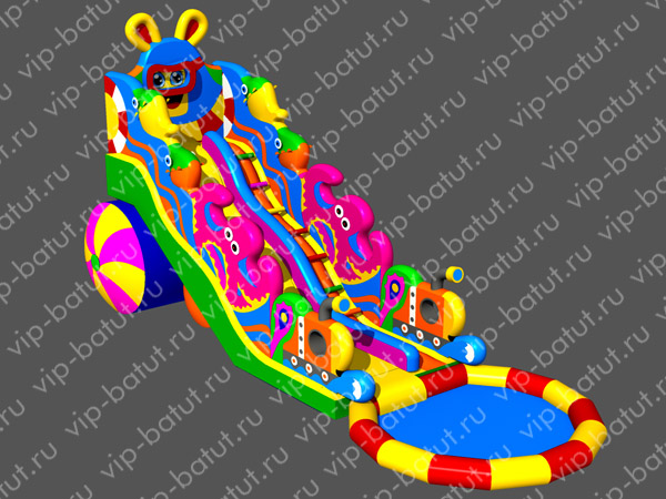 надувной аквапарк Батискаф мини 5