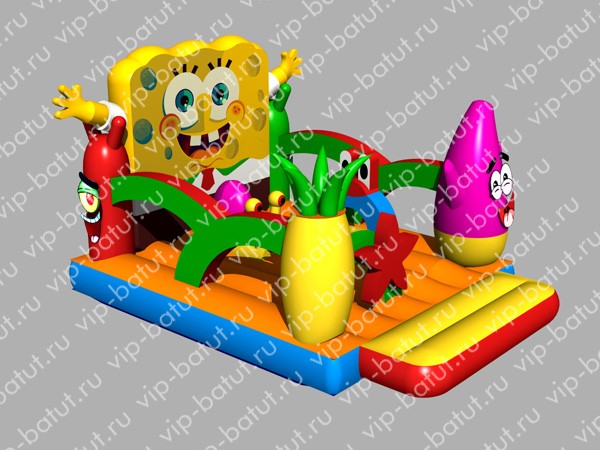 надувной батут Спанч Боб