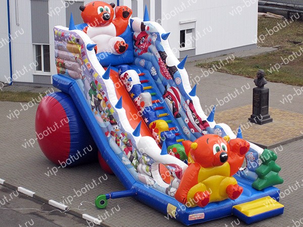 надувная горка Умка 4