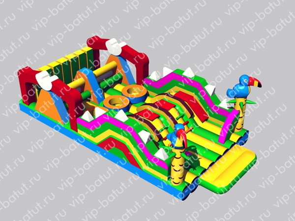 надувной батут Лабиринт