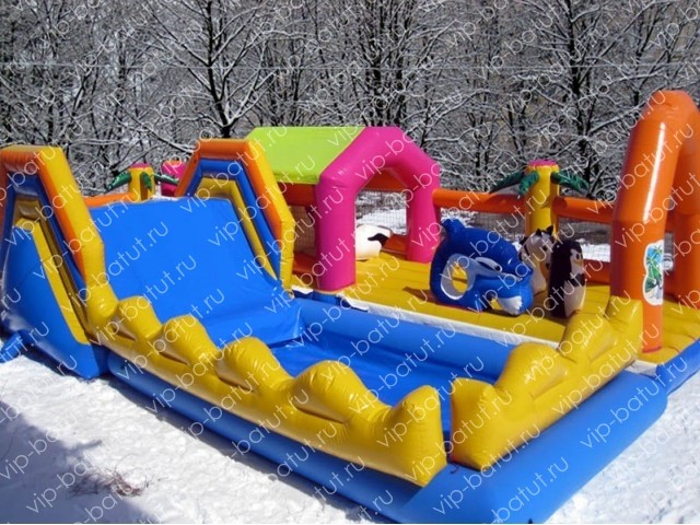 надувной аквапарк Континент