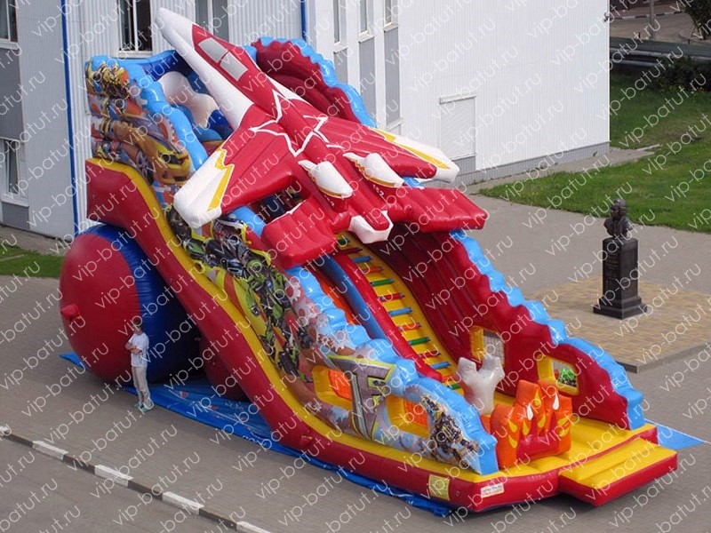надувная горка Техно 5