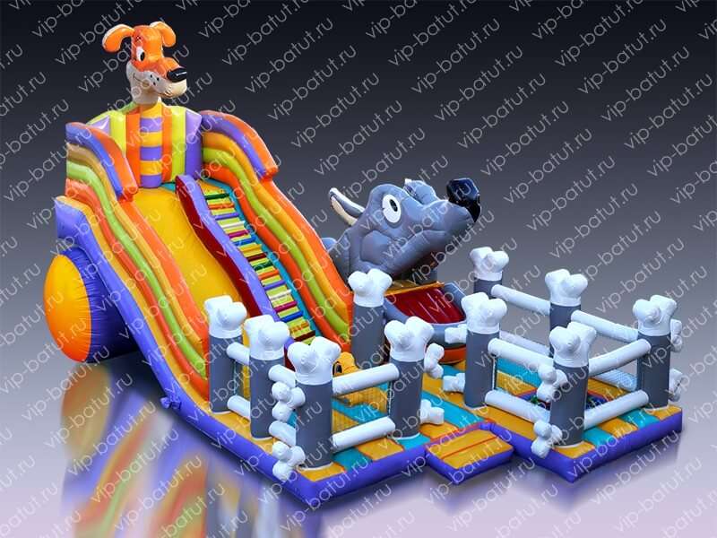 надувной комплекс Жил был пес 4