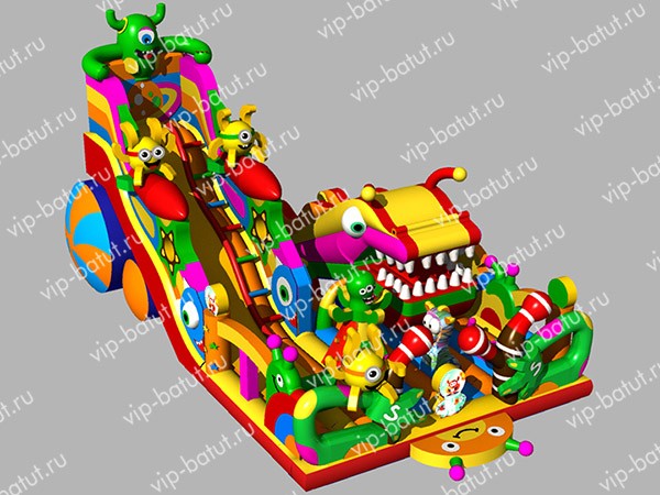 надувной комплекс НЛО 5