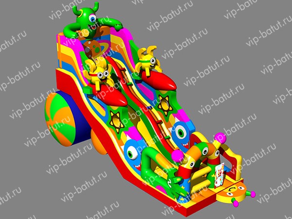 надувная горка Космос 5