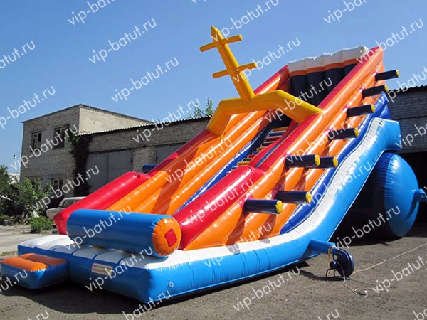 надувная горка Корабль 5