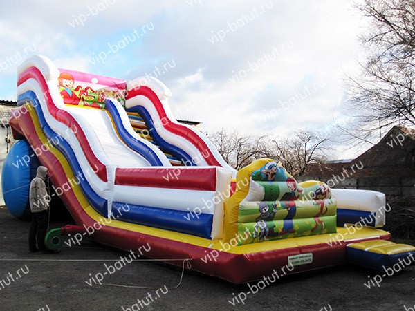 надувная горка Дядя Федор