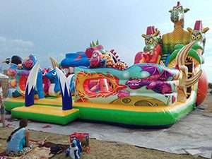 надувной комплекс Дракошки