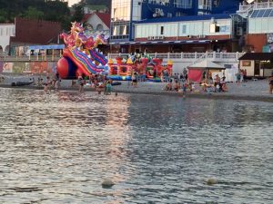 надувной комплекс Дракон саванна 5