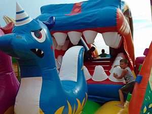 надувной комплекс Дракошки