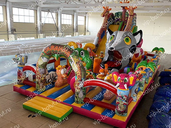 надувной комплекс Саванна-лемур 6