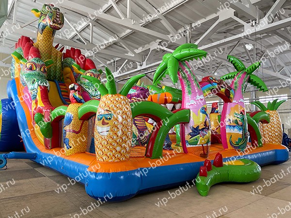 надувной комплекс Три горыныча 5