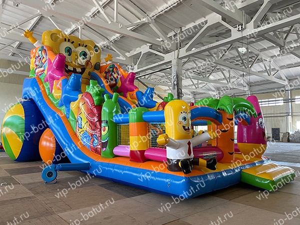 надувная горка"Спанч Боб 5"