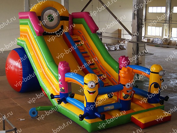 Надувная горка Мини 4