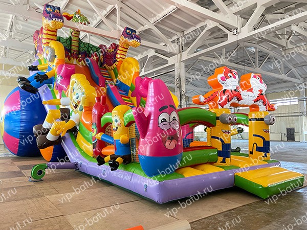 Надувная горка Мультимикс 7