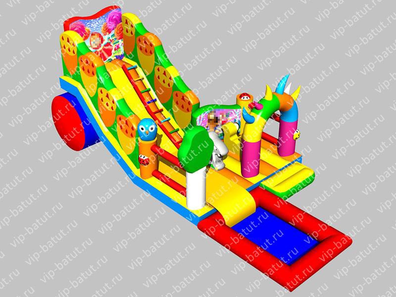 надувной аквапарк Полянка