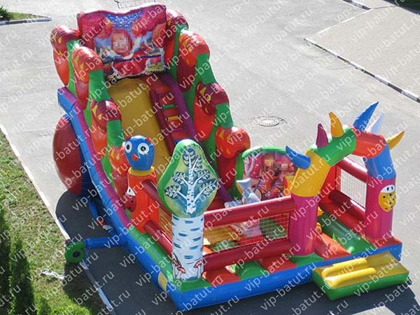 надувной комплекс Полянка 3