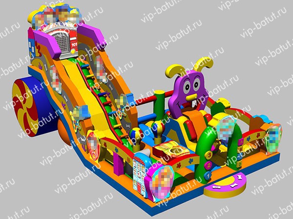 надувной комплекс Собачий патруль 4