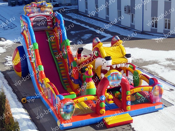 надувной комплекс Мега щенки 5