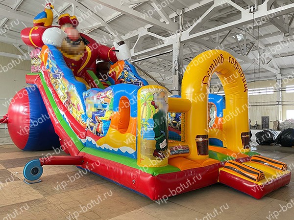 надувная горка Сильвер