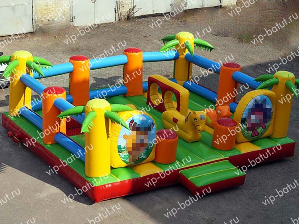 надувной батут Смешарики