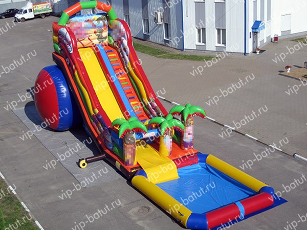 надувной аквапарк Аквалидер 5