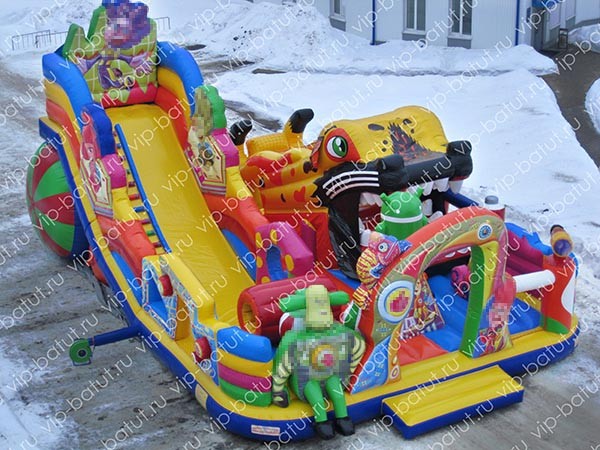 надувной комплекс Затейники 4