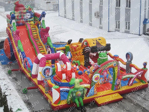 надувной комплекс Мега помощники 5