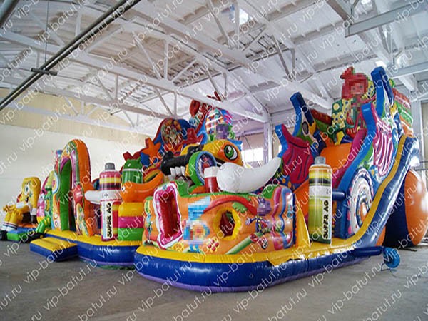 надувной комплекс Встреча сказок 4+5+7