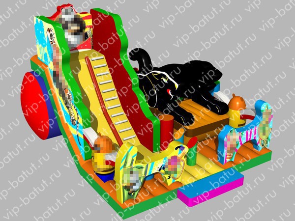 надувной комплекс Кунг-Фу 4