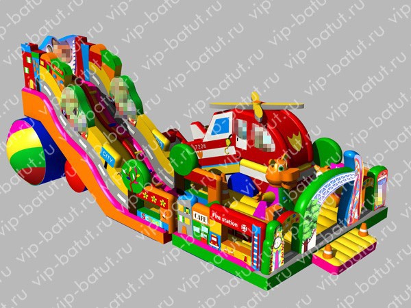 надувная комплекс Сити-техно 5