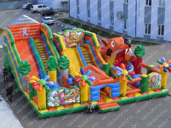 надувной комплекс Машина сказка 2